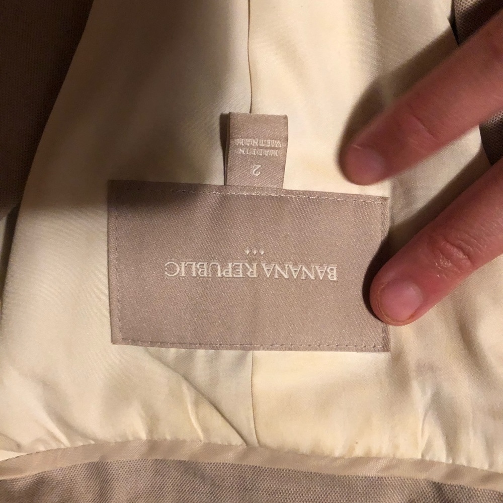 Banana republic blazer
